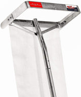 SNOWPEELER Premium – Roof Rake for Snow Removal – 30 ft. Reach – Clear Your Roof in No Time – Ideal for Long or Low-Pitched Roofs